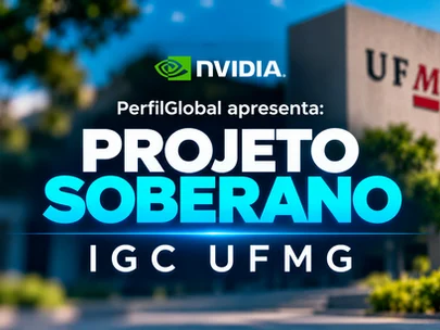Infraestrutura do supercomputador Soberano, inaugurado na UFMG, com sistemas de processamento de alto desempenho e climatização de precisão.